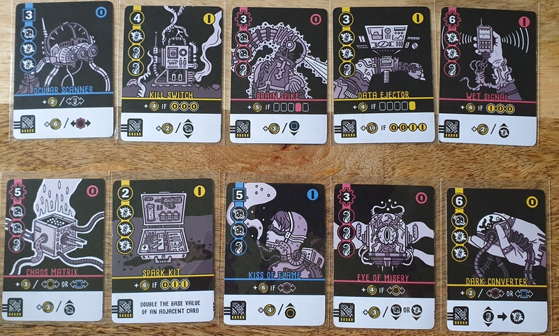 After re-ordering the tableau cards