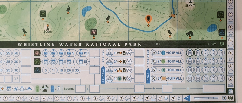 Waypoints map 1 journal and water sections