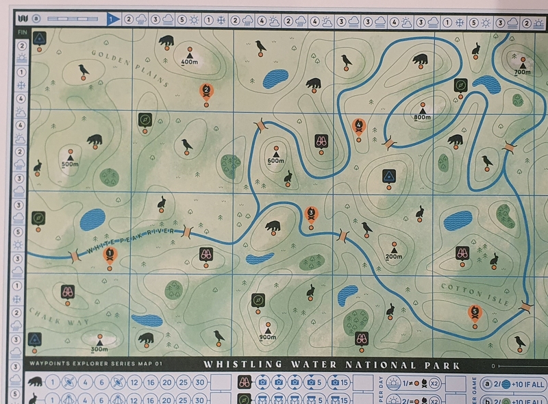 Waypoints map 1